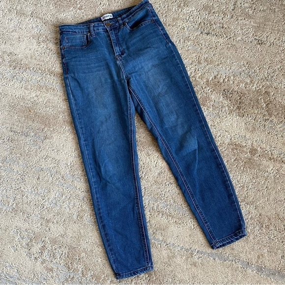 Abound Denim - Abound Skinny Jeans Medium Wash Mid Rise: 29